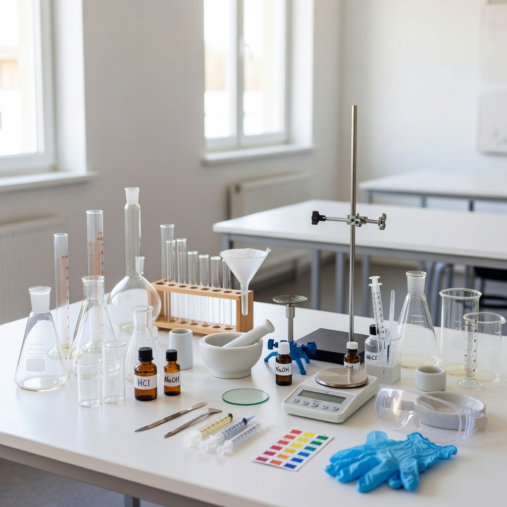 Laboratorio de Química · 7° básico a II° medio